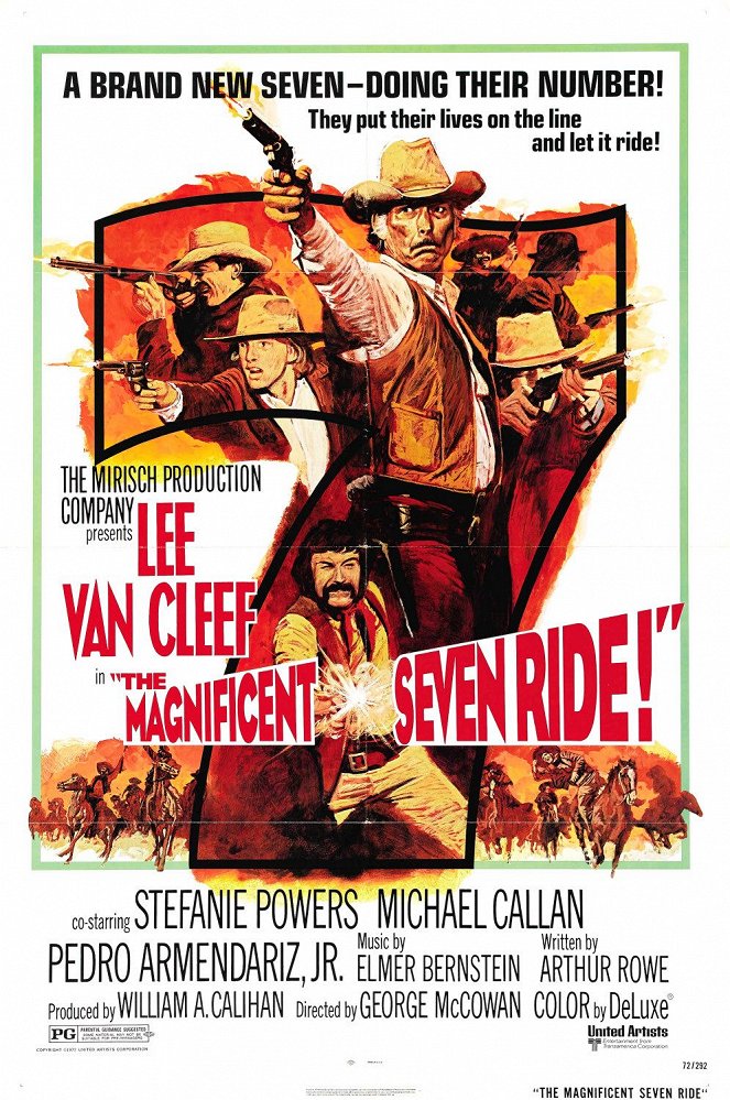 The Magnificent Seven Ride! - Plakaty
