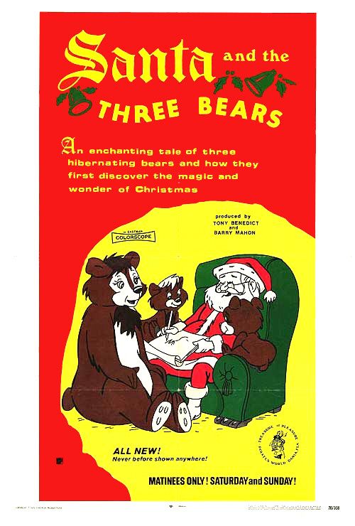 Santa and the Three Bears - Affiches
