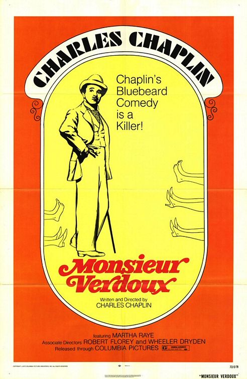 Monsieur Verdoux - Cartazes