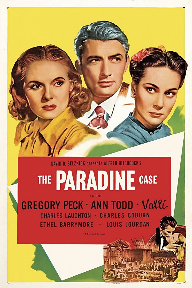 Het proces Paradine - Posters