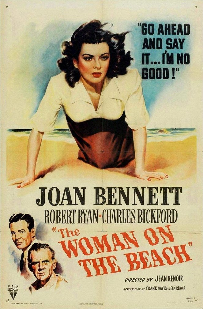 Die Frau am Strand - Plakate
