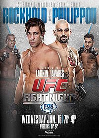 UFC Fight Night: Rockhold vs. Philippou - Plakaty