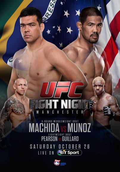 UFC Fight Night: Machida vs. Munoz - Posters