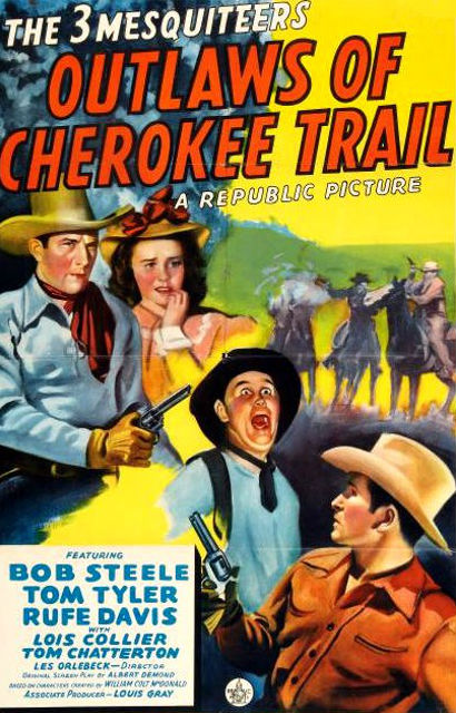 Outlaws of Cherokee Trail - Carteles