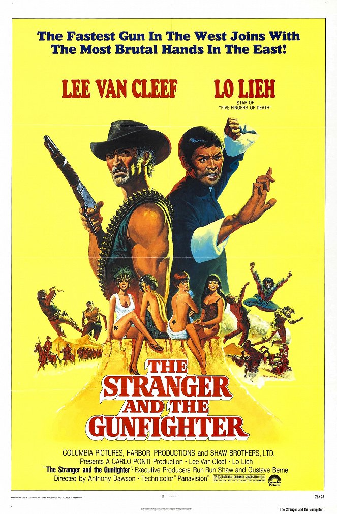 The Stranger and the Gunfighter - Posters