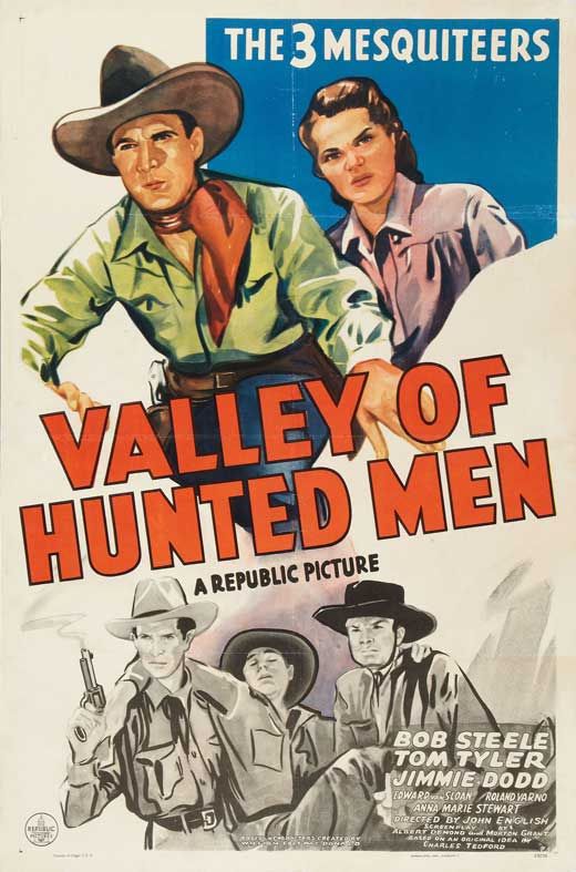 Valley of Hunted Men - Affiches