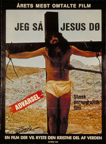 Jeg så Jesus dø - Affiches