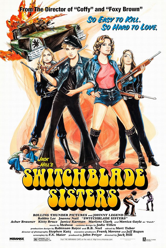 Switchblade Sisters - Julisteet