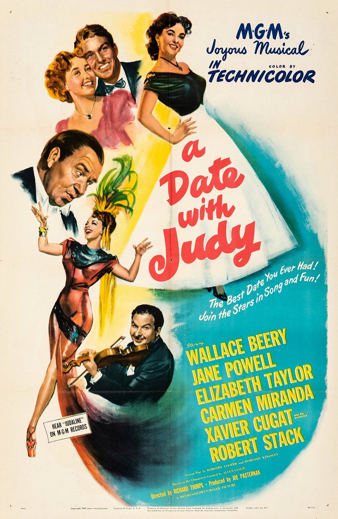 A Date with Judy - Plagáty
