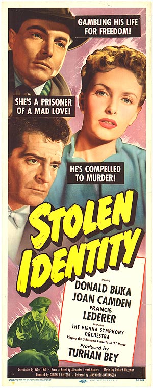 Stolen Identity - Cartazes