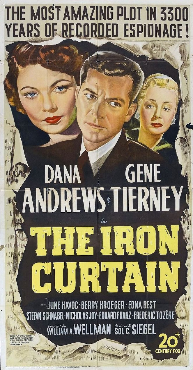 The Iron Curtain - Plakate