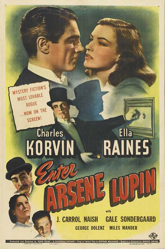 Enter Arsene Lupin - Plakátok