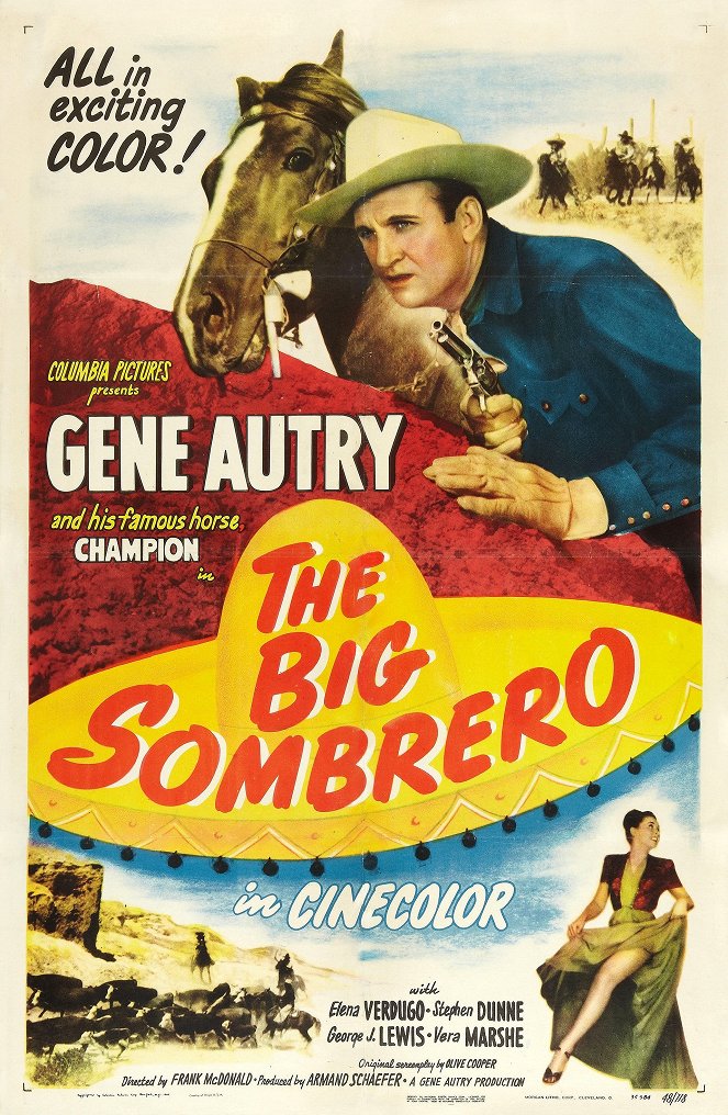 The Big Sombrero - Affiches