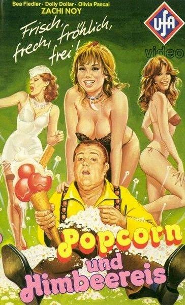 Popcorn und Himbeereis - Plakaty