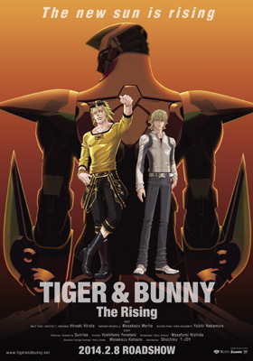 Gekidžóban Tiger & Bunny: The Rising - Plakate