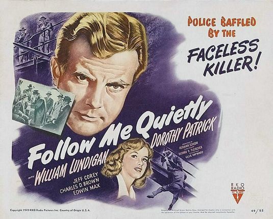 Follow Me Quietly - Affiches