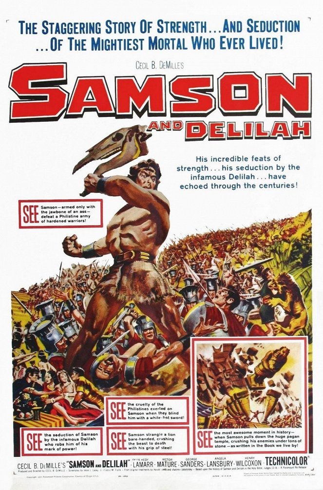 Samson and Delilah - Posters