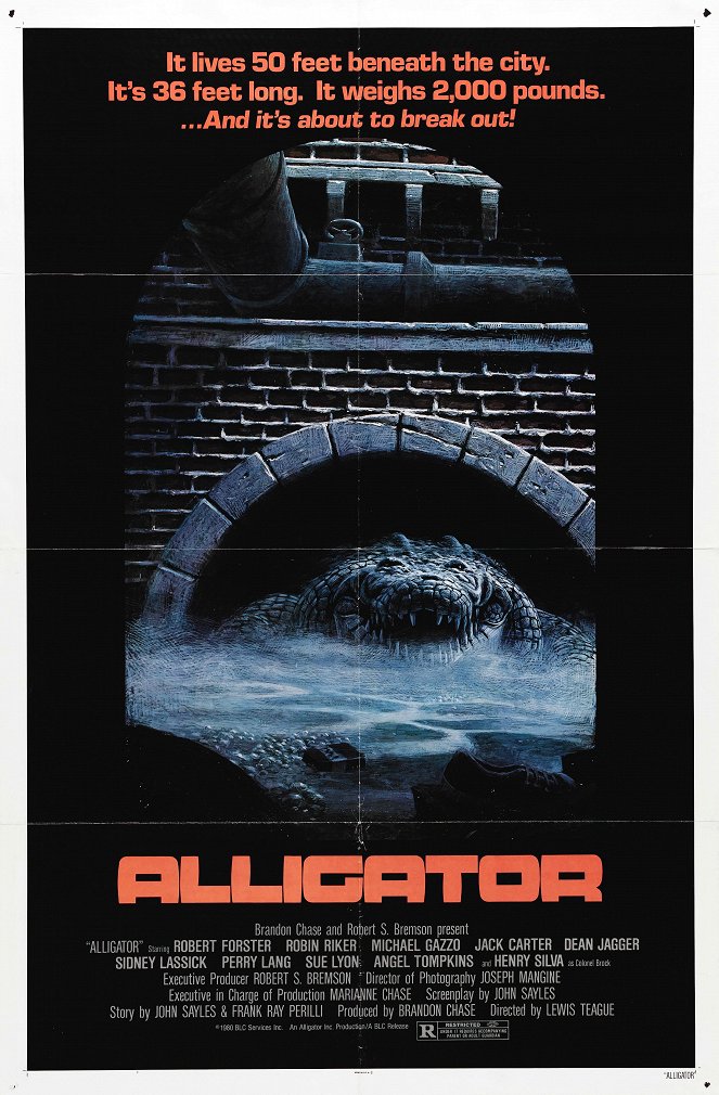 Der Horror-Alligator - Plakate