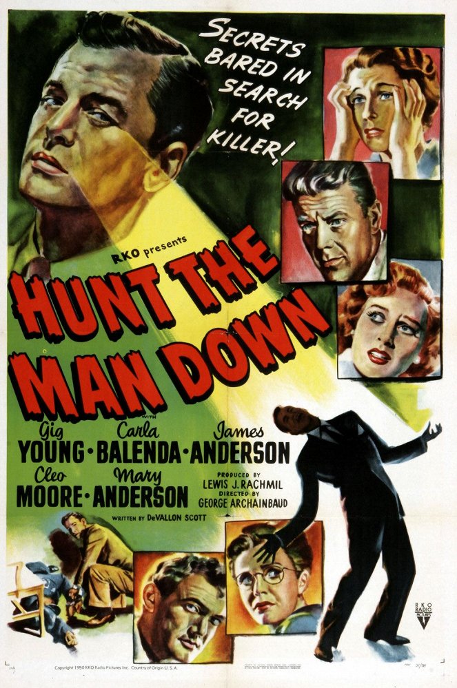 Hunt the Man Down - Plakáty