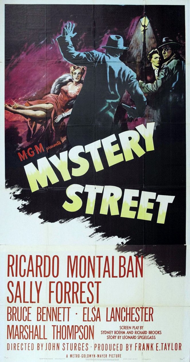 Mystery Street - Plakáty