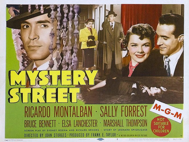 Mystery Street - Affiches