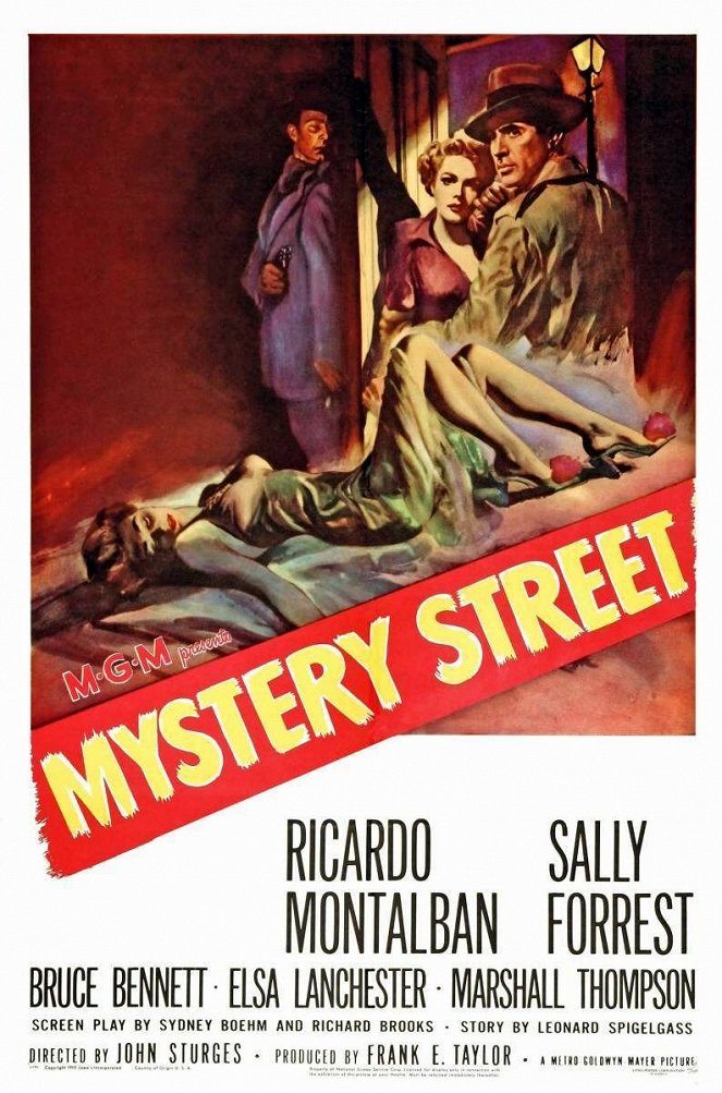 Mystery Street - Affiches