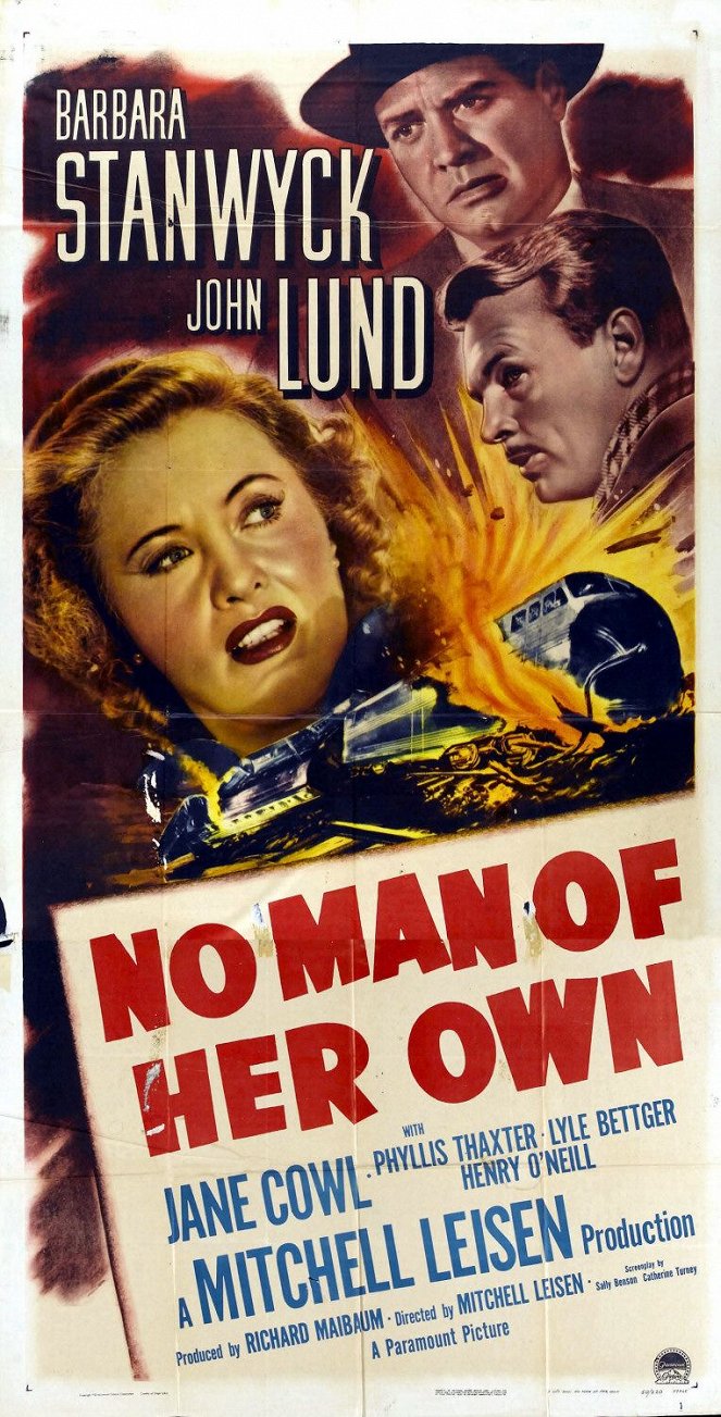 No Man of Her Own - Plakate