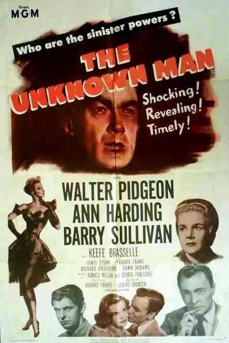 The Unknown Man - Affiches
