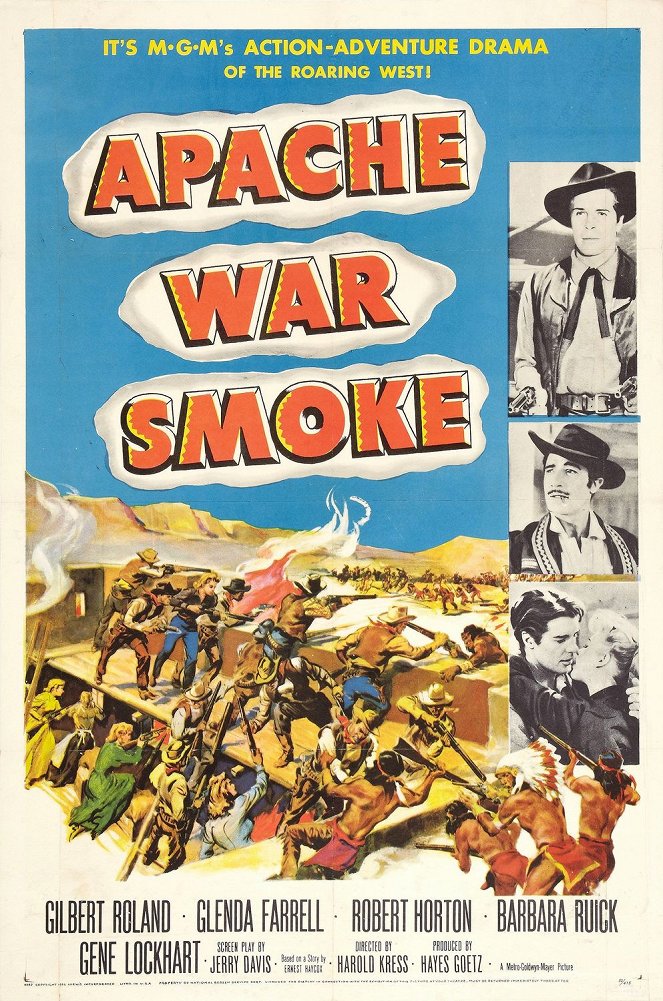 Apacherna på krigsstig - Julisteet