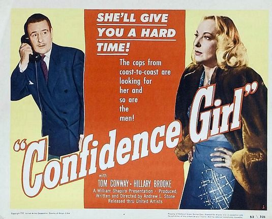 Confidence Girl - Affiches