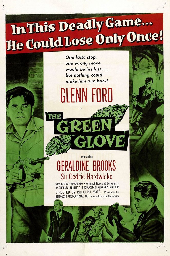 The Green Glove - Affiches