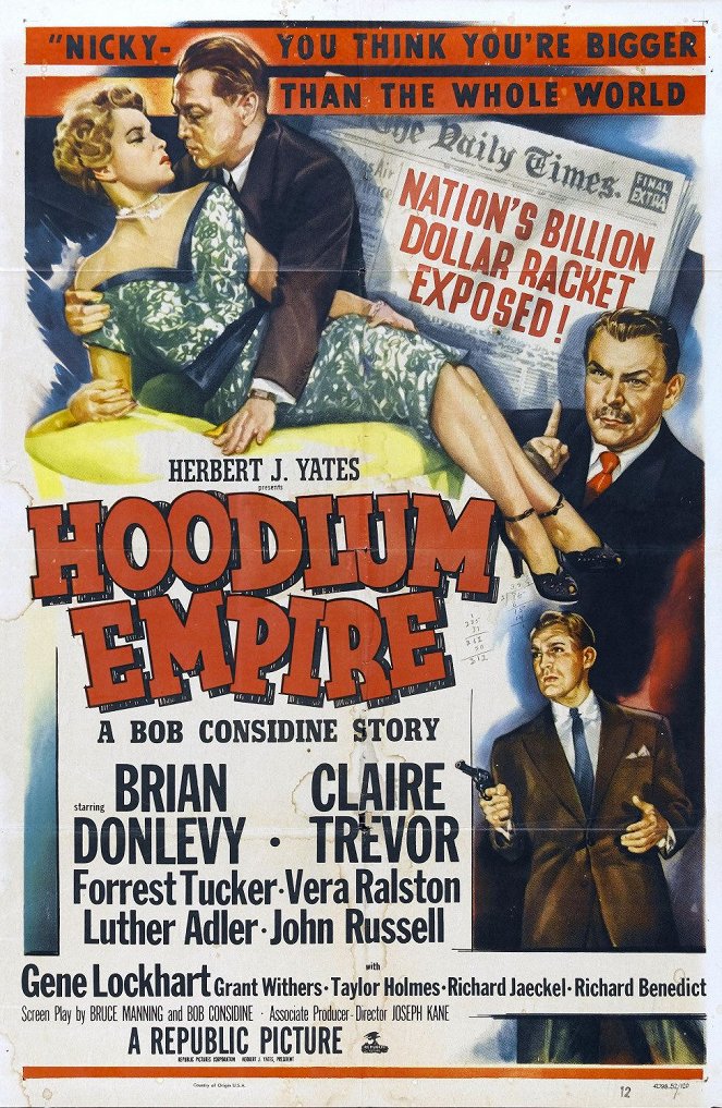 Hoodlum Empire - Plakáty