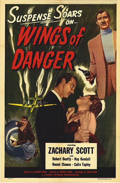 Wings of Danger - Affiches