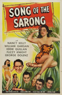 Song of the Sarong - Affiches