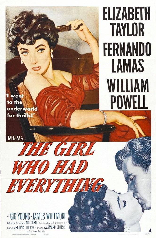 The Girl Who Had Everything - Posters