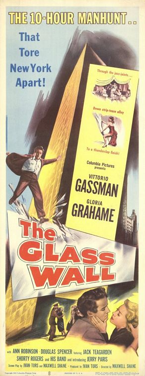 The Glass Wall - Posters