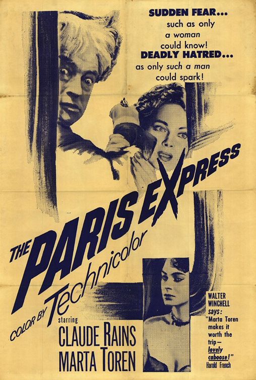 The Paris Express - Posters
