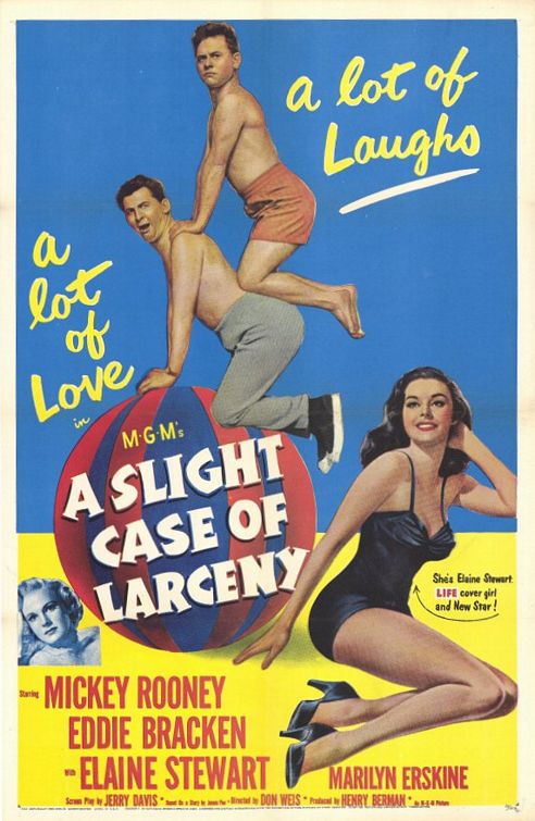 A Slight Case of Larceny - Plakátok