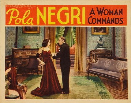 A Woman Commands - Plakátok