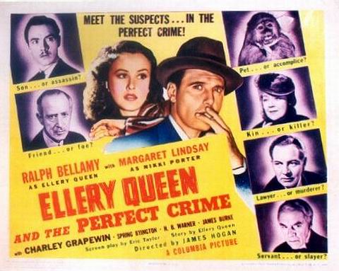 Ellery Queen and the Perfect Crime - Affiches