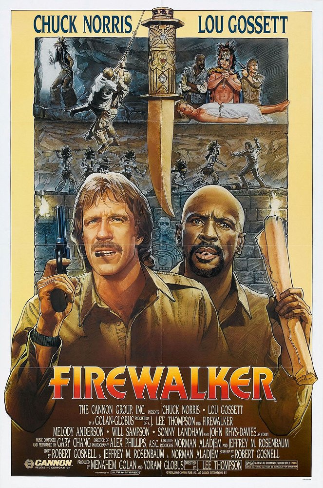 Firewalker - Posters