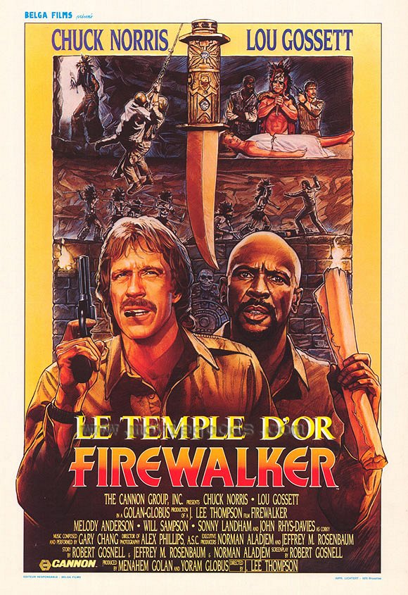 Firewalker - Posters