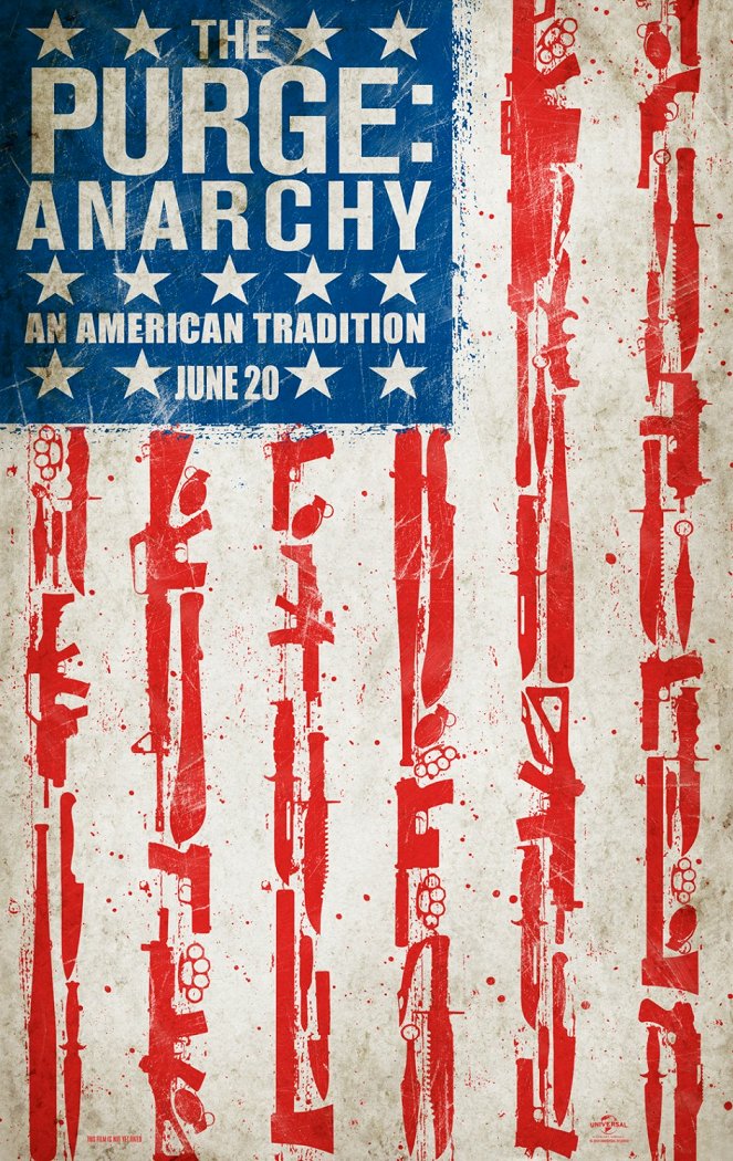A megtisztulás éjszakája: Anarchia - Plakátok