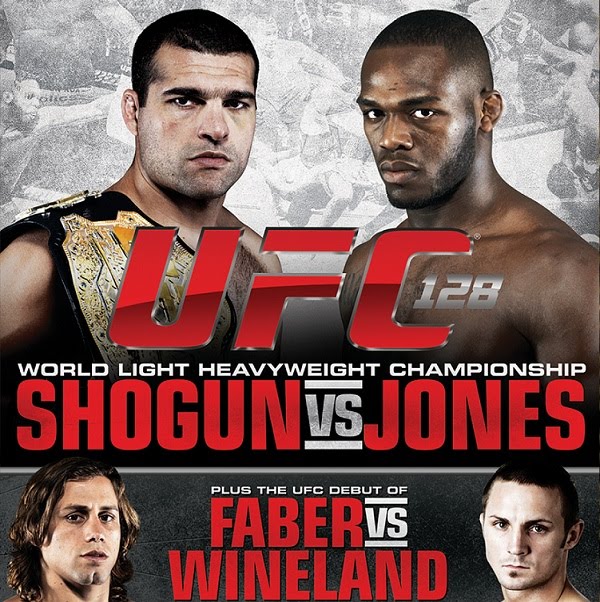 UFC 128: Shogun vs. Jones - Plakate