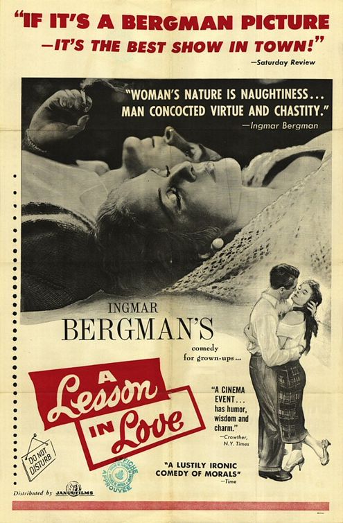 A Lesson in Love - Posters