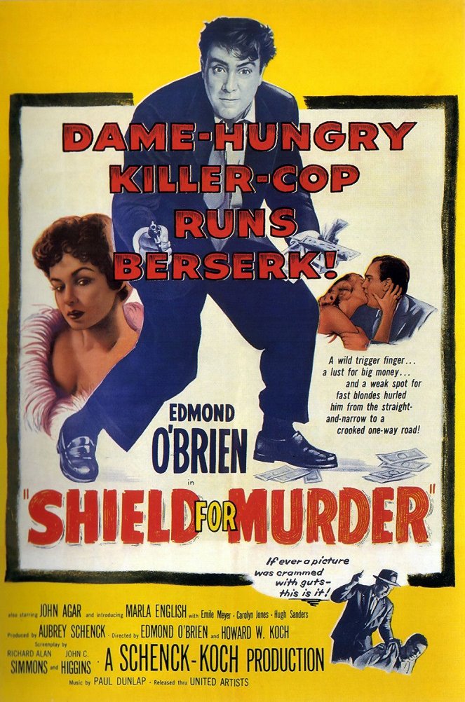 Shield for Murder - Plakáty