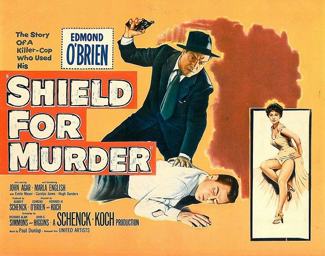 Shield for Murder - Affiches