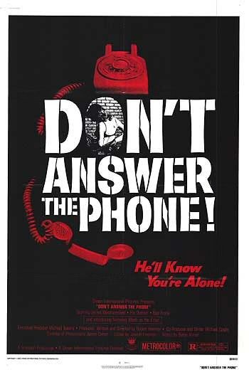 Don't Answer the Phone! - Posters