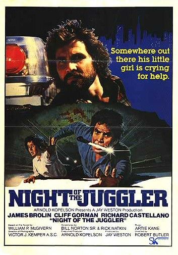 Night of the Juggler - Affiches