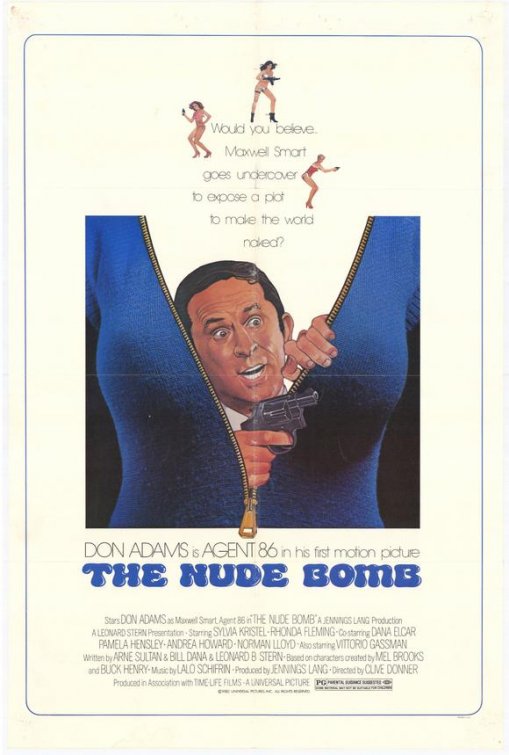 The Nude Bomb - Cartazes